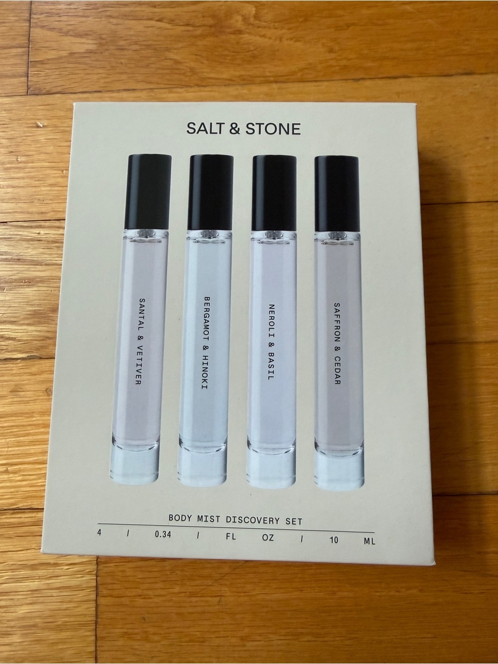 Salt and Stone body mist discovery set